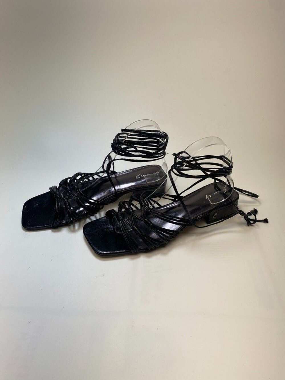 Circus NY by Sam Edelman Women's Jocelyn Strappy Black Sandal Sz 9.5